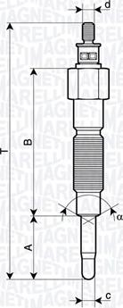 Magneti Marelli 062900142304 - Grijač za paljenje www.molydon.hr