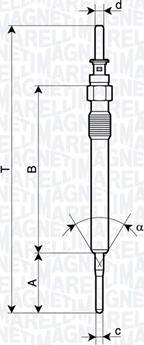 Magneti Marelli 062900130304 - Grijač za paljenje www.molydon.hr