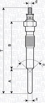 Magneti Marelli 062900125304 - Grijač za paljenje www.molydon.hr