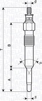 Magneti Marelli 062900126304 - Grijač za paljenje www.molydon.hr