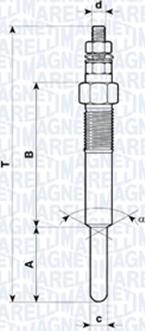 Magneti Marelli 062583101304 - Grijač za paljenje www.molydon.hr