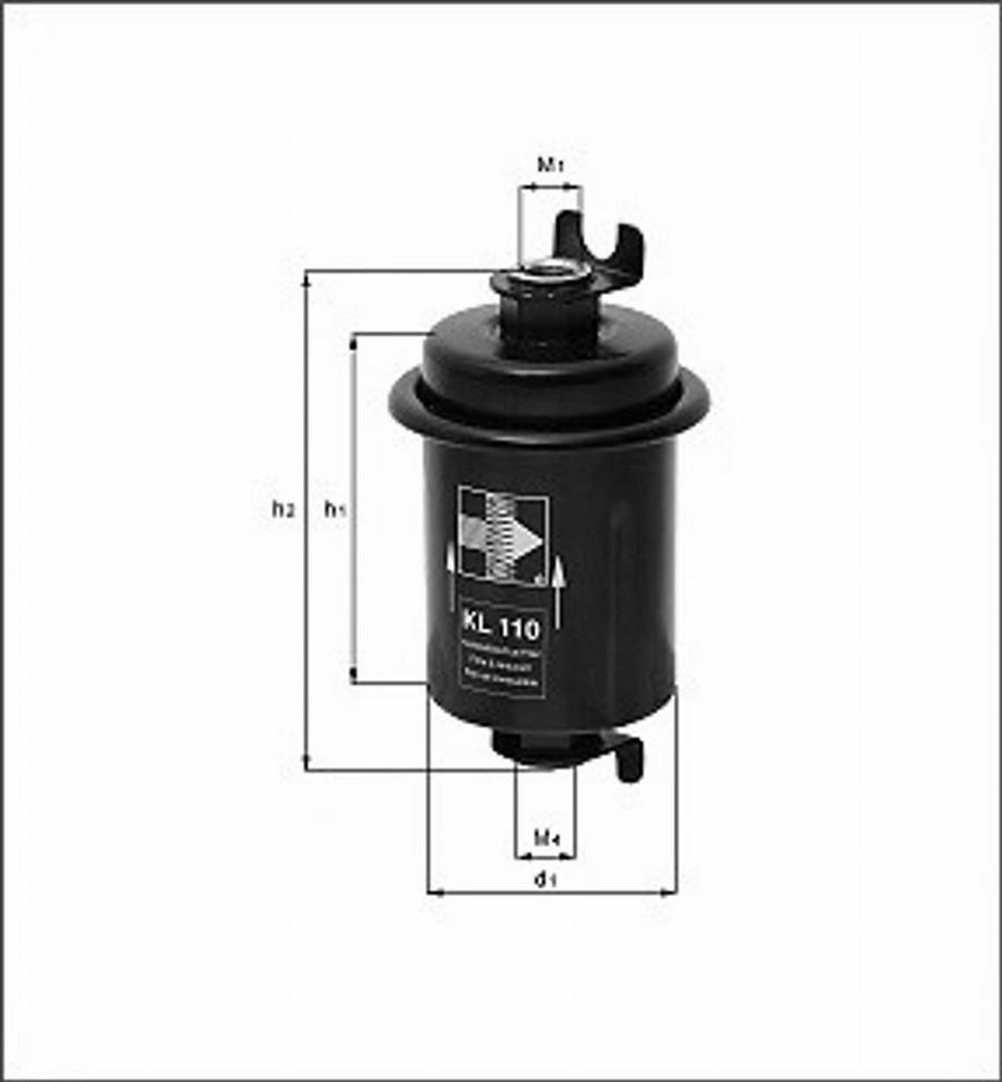 Magneti Marelli 154096315400 - Filter za gorivo www.molydon.hr