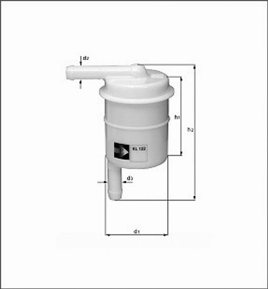 Magneti Marelli 154096315810 - Filter za gorivo www.molydon.hr