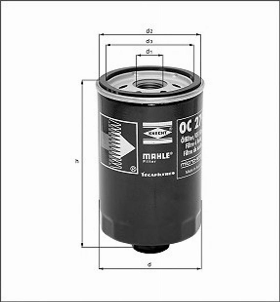 Magneti Marelli 154085039550 - Filter za ulje www.molydon.hr