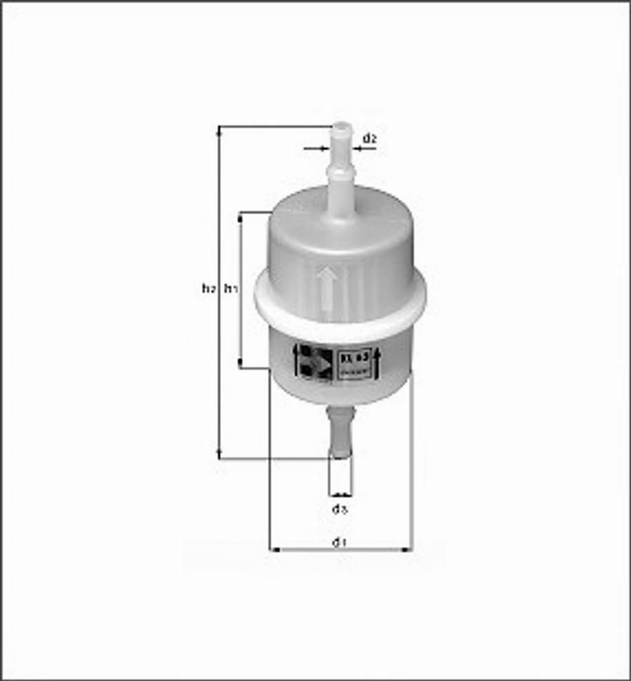 Magneti Marelli 154076378870 - Filter za gorivo www.molydon.hr