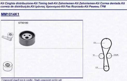 Magneti Marelli 341310141101 - Komplet zupčastog remena www.molydon.hr