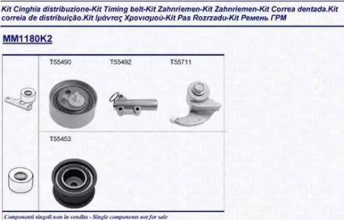 Magneti Marelli 341311801102 - Komplet zupčastog remena www.molydon.hr