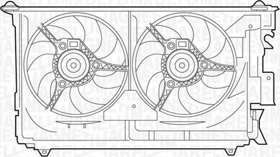 Magneti Marelli 359003900160 - Ventilator, hladjenje motora www.molydon.hr