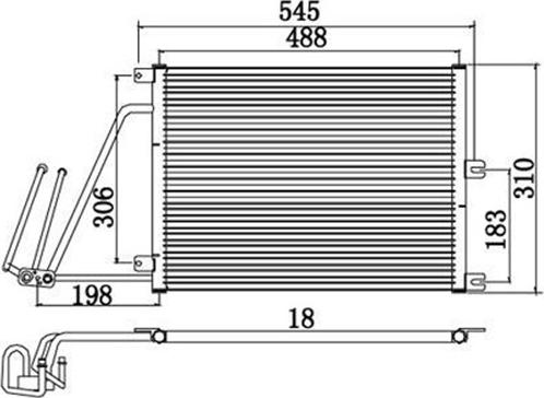 Magneti Marelli 359003221340 - Kondenzator, klima-Uređaj www.molydon.hr