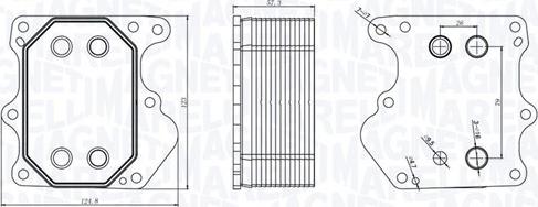 Magneti Marelli 350300000500 - Uljni hladnjak, ulje za motor www.molydon.hr