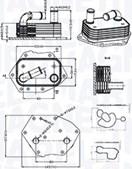 Magneti Marelli 350300002600 - Uljni hladnjak, ulje za motor www.molydon.hr