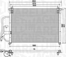 Magneti Marelli 350203960000 - Kondenzator, klima-Uređaj www.molydon.hr