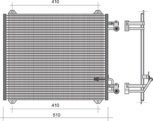 Magneti Marelli 350203375000 - Kondenzator, klima-Uređaj www.molydon.hr