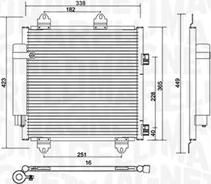 Magneti Marelli 350203753000 - Kondenzator, klima-Uređaj www.molydon.hr