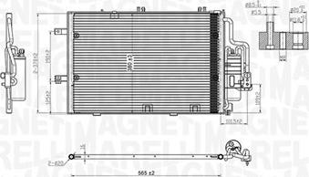 Magneti Marelli 350203770000 - Kondenzator, klima-Uređaj www.molydon.hr