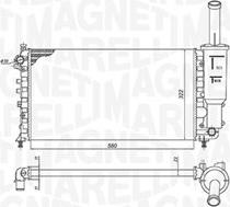 Magneti Marelli 350213902000 - Hladnjak, hladjenje motora www.molydon.hr