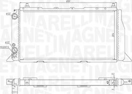 Magneti Marelli 350213406000 - Hladnjak, hladjenje motora www.molydon.hr