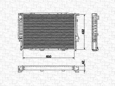 Magneti Marelli 350213423000 - Hladnjak, hladjenje motora www.molydon.hr