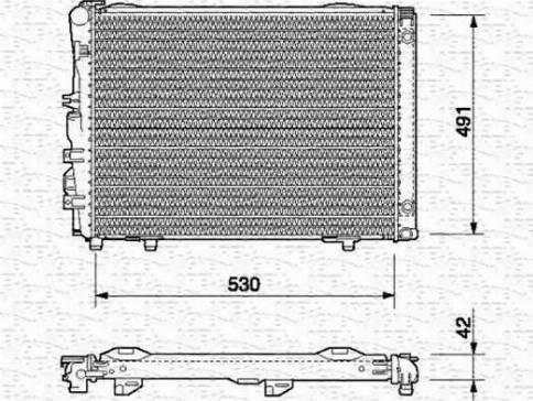 Magneti Marelli 350213541000 - Hladnjak, hladjenje motora www.molydon.hr