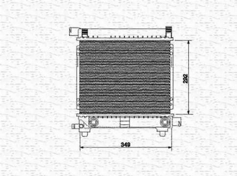 Magneti Marelli 350213534000 - Hladnjak, hladjenje motora www.molydon.hr