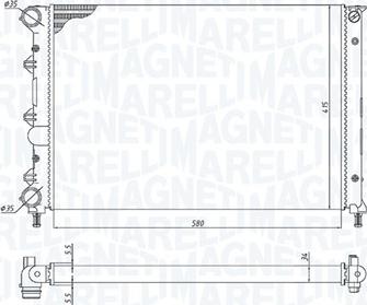 Magneti Marelli 350213198400 - Hladnjak, hladjenje motora www.molydon.hr