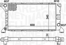 Magneti Marelli 350213193500 - Hladnjak, hladjenje motora www.molydon.hr