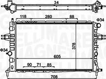 Magneti Marelli 350213192300 - Hladnjak, hladjenje motora www.molydon.hr