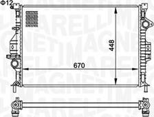 Magneti Marelli 350213158700 - Hladnjak, hladjenje motora www.molydon.hr