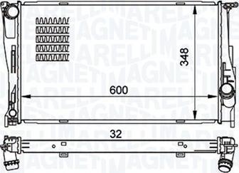 Magneti Marelli 350213157500 - Hladnjak, hladjenje motora www.molydon.hr