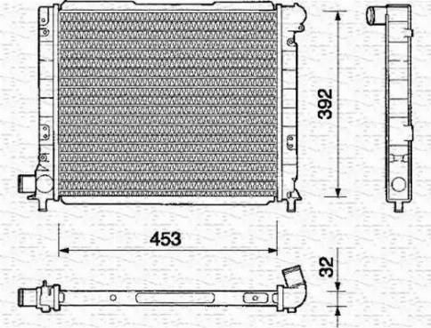 Magneti Marelli 350213109000 - Hladnjak, hladjenje motora www.molydon.hr