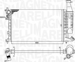 Magneti Marelli 350213186400 - Hladnjak, hladjenje motora www.molydon.hr