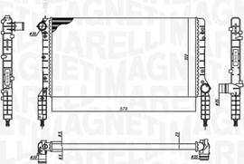 Magneti Marelli 350213180000 - Hladnjak, hladjenje motora www.molydon.hr