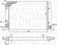 Magneti Marelli 350213188800 - Hladnjak, hladjenje motora www.molydon.hr