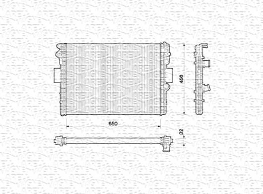 Magneti Marelli 350213170000 - Hladnjak, hladjenje motora www.molydon.hr