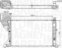 Magneti Marelli 350213177400 - Hladnjak, hladjenje motora www.molydon.hr