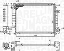 Magneti Marelli 350213240000 - Hladnjak, hladjenje motora www.molydon.hr