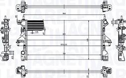 Magneti Marelli 350213211900 - Hladnjak, hladjenje motora www.molydon.hr