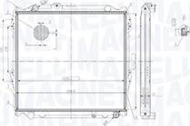 Magneti Marelli 350213213900 - Hladnjak, hladjenje motora www.molydon.hr