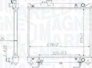 Magneti Marelli 350213213800 - Hladnjak, hladjenje motora www.molydon.hr