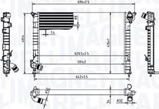 Magneti Marelli 350213212700 - Hladnjak, hladjenje motora www.molydon.hr