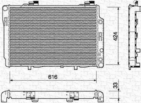 Magneti Marelli 350213742000 - Hladnjak, hladjenje motora www.molydon.hr