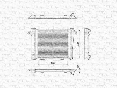 Magneti Marelli 350213771000 - Hladnjak, hladjenje motora www.molydon.hr