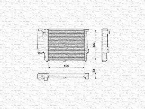 Magneti Marelli 350213773000 - Hladnjak, hladjenje motora www.molydon.hr