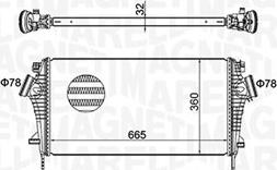 Magneti Marelli 351319204440 - Intercooler, hladnjak www.molydon.hr