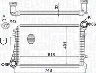 Magneti Marelli 351319204240 - Intercooler, hladnjak www.molydon.hr