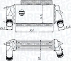 Magneti Marelli 351319205490 - Intercooler, hladnjak www.molydon.hr