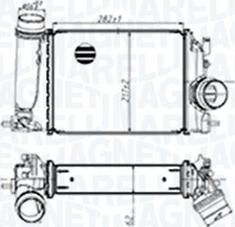 Magneti Marelli 351319205480 - Intercooler, hladnjak www.molydon.hr