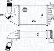 Magneti Marelli 351319205080 - Intercooler, hladnjak www.molydon.hr