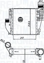 Magneti Marelli 351319205330 - Intercooler, hladnjak www.molydon.hr