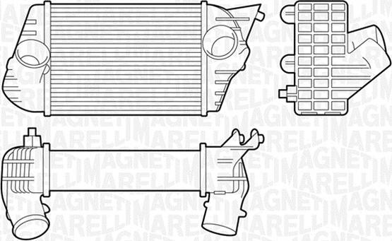 Magneti Marelli 351319201430 - Intercooler, hladnjak www.molydon.hr